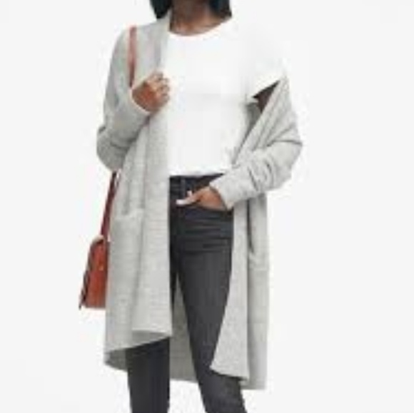 banana republic aire duster cardigan
